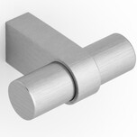 Gałka w kształcie litery T NOBB 0657 - stal szlachetna / 52 mm Wymiary: - długość: 52 mm - średnica: 16.5 mm - wysokość: 45 mm Materiał: aluminium...