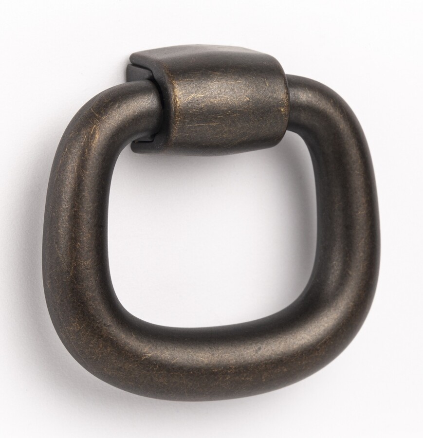 Kołatka PENDANT - mosiądz antyczny / szerokość 39.3 mm