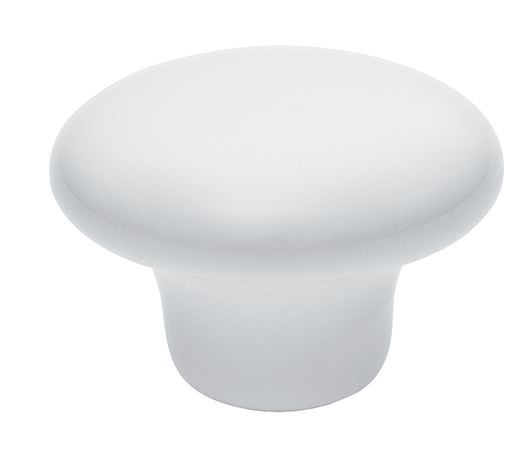 Gałka SP1 - biała porcelana / fi 38 mm