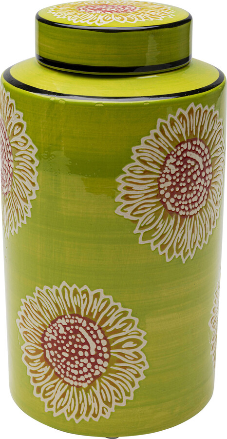 Pojemnik z porcelany BLOOM 27 - zielony