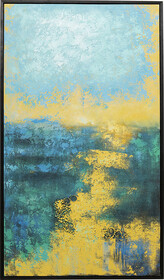 Obraz JARDIN BLUE 125x215