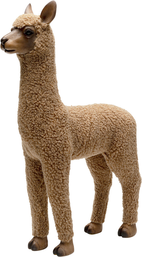Figurka HAPPY ALPACA 48 - brązowy