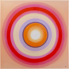 Obraz TENDENCY CIRCLE PINK 120x120