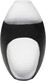 Wazon szklany SHADOW 41 cm - szary/czarny