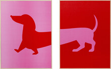 Obraz 2-elementowy DOG FRANKIE 30x40