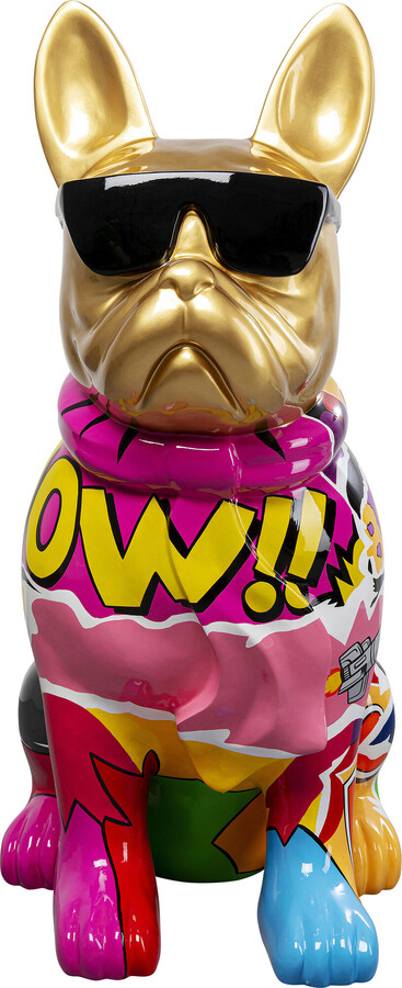 Figurka GRAFFITI DOG 20 cm - wielokolorowy