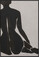 Obraz NUDE LADY 70x110 - szary/czarny