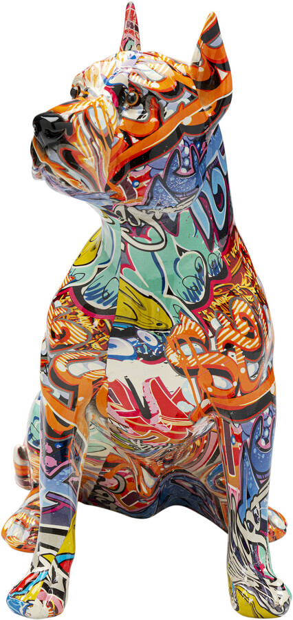 Figurka dekoracyjna GRAFFITI DOG 41 - multikolor