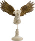 Figurka dekoracyjna GUARDIAN ANGEL FEMALE 47x42 - beżowy/brąz