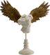 Figurka dekoracyjna GUARDIAN ANGEL MALE 48x45 - beżowy/brąz