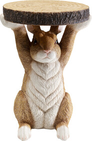 Stolik pomocniczy ANIMAL RABBIT 32 - brązowy