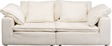 Sofa 3-osobowa CAROLE - biały