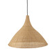 Lampa wisząca rattanowa CAMINE - naturalny
