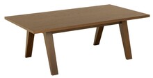 Stolik kawowy A-LINE 130x70 - dąb wędzony