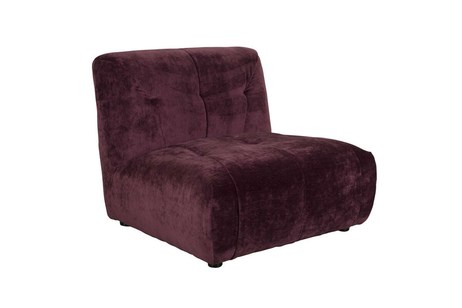 Sofa 1-osobowa GIADA - fioletowy