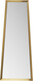 Lustro wiszące AREZZO TRAPEZ 45/65x160 - złoty
