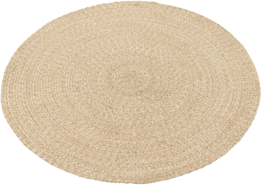 Dywan okrągły zewnętrzny MIAMI 120 cm - naturalny