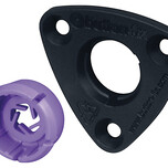 BUTTON-FIX łącznik meblowy do paneli TYP3 / komplet z guzikiem Mocowanie na guziki typu 3 jest idealne do: Panele ścienne i lekkie sufitoweWnętrza łodzi z...