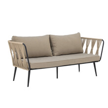 Sofa ogrodowa PAVONE - beżowy