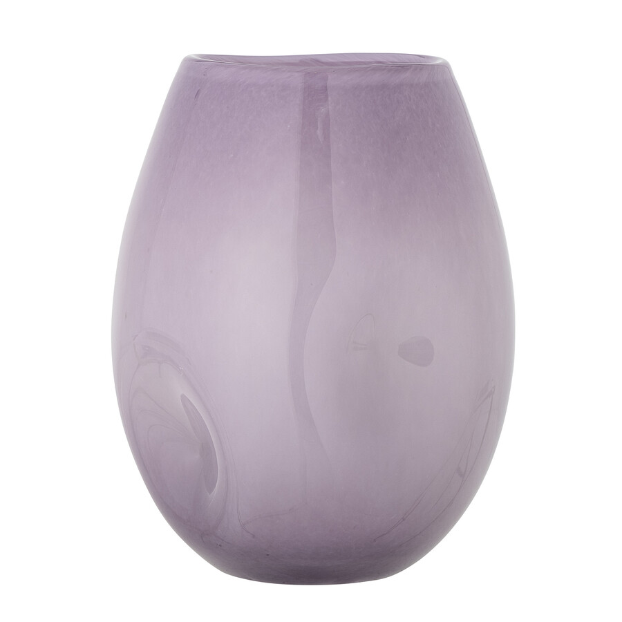 Wazon szklany LILAC - fioletowy