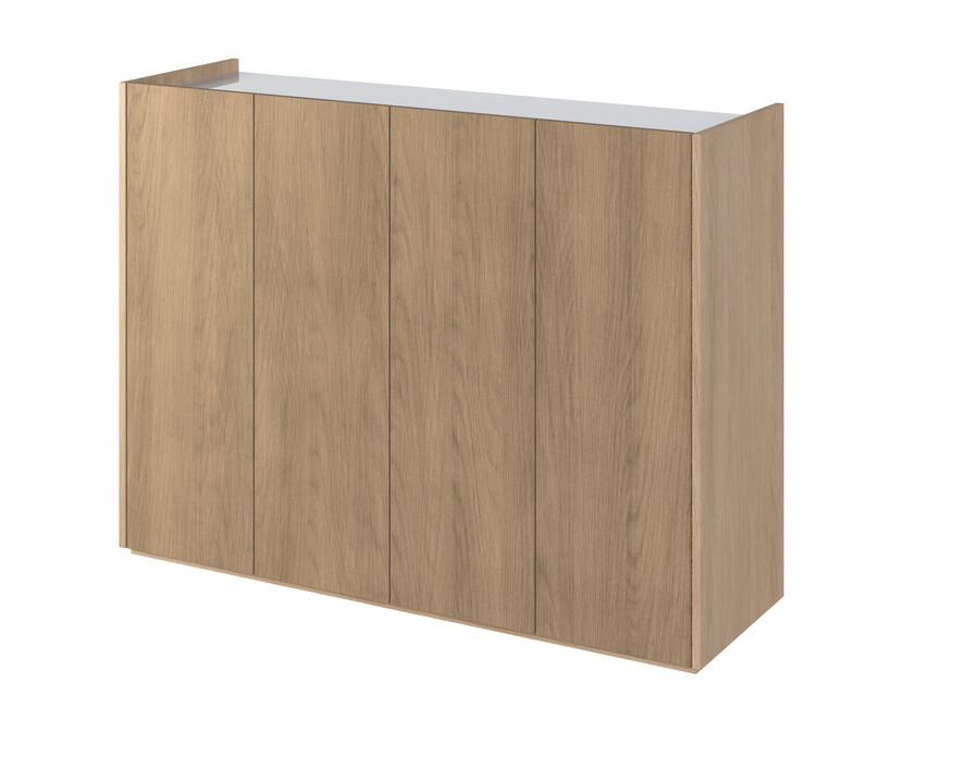Komoda 4-drzwiowa EASY EA-02 - dąb scandi