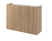 Komoda 4-drzwiowa EASY EA-02 - dąb scandi