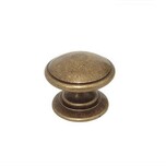 Gałka TAZIO 24466 - stary mosiądz / fi 20 mm Wymiary: - średnica: 20 mm - wysokość całkowita: 20 mm Materiał: metal Kolor pokrycia: stary mosiądz Gałka...