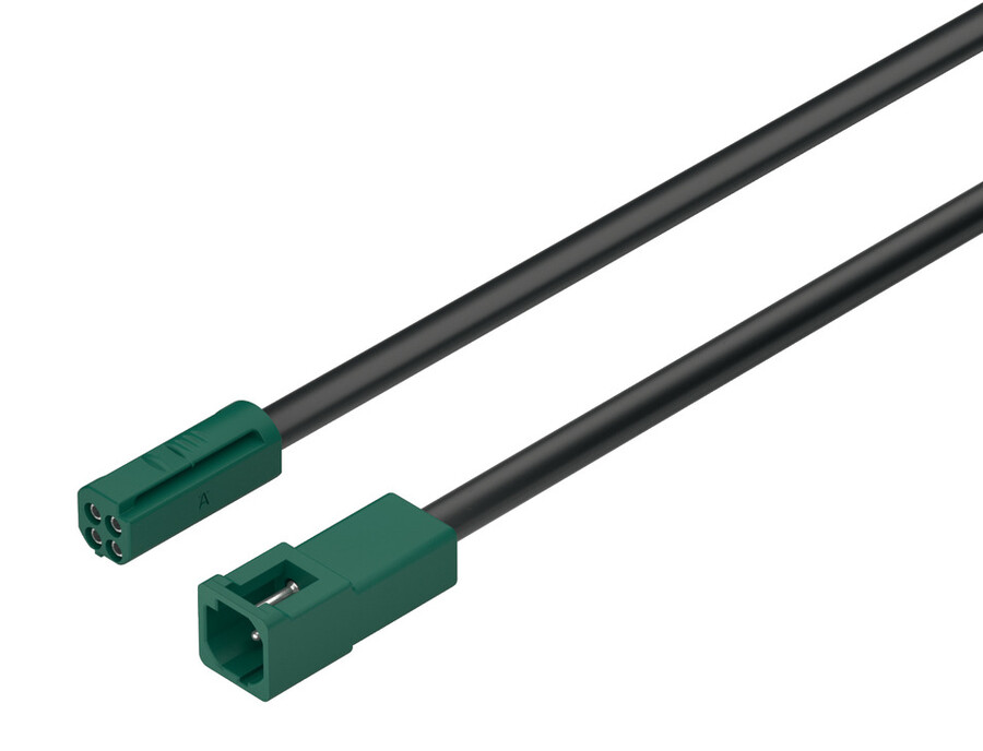 Przewód przedłużający, do Häfele Loox5 24 V 3-bieg. (Multi White) 3-żyłowy, 10 AWG, 3,5 A, 2000 mm