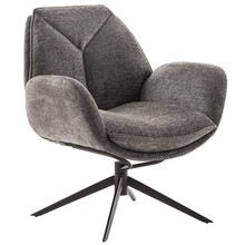 Fotel obrotowy relax ASSENTO B - tkanina cappuccino