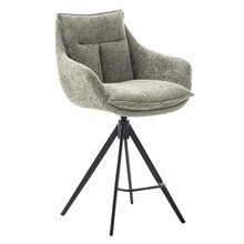 Hoker obrotowy PARKER PKTS - cappuccino/czarny