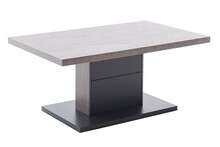 Stolik kawowy VENEZIA 65 105x65 - ciemnoszary mat/vulcano