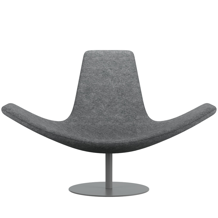 Fotel WING Kvadrat - ciemny szary