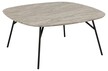 Stolik kawowy CARACAS 90x90 - szary marmur