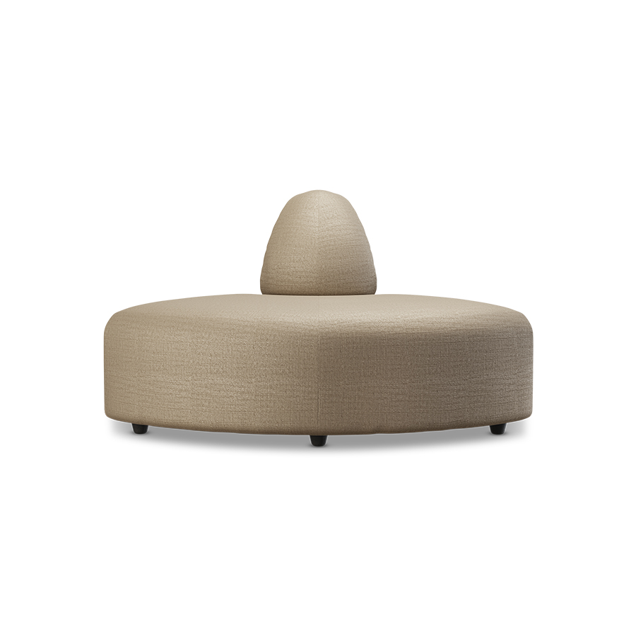 Sofa JAX: element narożny - pure ziemisty