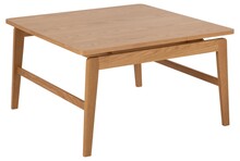 Stolik kawowy ESSEX 80x80 - dąb