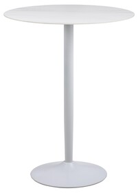 Stół barowy okrągły MALTA 80 cm - czarny