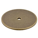 Podkładka gałki 2490 - złoty antyczny / fi 42 mm Wymiary: - szerokość: 42 mm - wysokość: 2 mm - głębokość: 42 mm Materiał: metal Elelment ozdobny,...