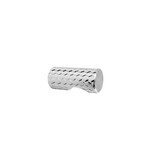 Gałka TRAMA 24191 - chrom połysk / fi 15 mm Wymiary: - długość całkowita: 31 mm - średnica fi 15 mm Materiał: metal (stop cynku i aluminium) Kolor...