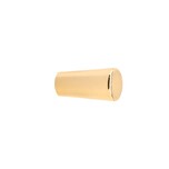 Gałka Aqua - mosiądz połysk / ∅ 12xH30 mm Wymiary: - długość całkowita: 30 mm - średnica fi 12 mm Materiał: metal (stop cynku i aluminium) Kolor...