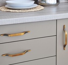 Uchwyty Uchwyt 2318 - mosiądz antyczny szczotkowany patynowany / rozstaw 160 mm - Siro