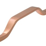 Uchwyt 2318 - miedziany mat / rozstaw 160 mm Wymiary: - szerokość: 200 mm - wysokość: 17 mm - głębokość: 29 mm Materiał: metal Kolor: miedziany mat