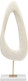 Figurka dekoracyjna SOFT SHAPE 18x52.5 - beżowy