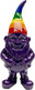 Figurka dekoracyjna GNOME STANDING RAINBOW 11 - fioletowy