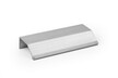 Uchwyt meblowy WING 0600 - srebrny szczotkowany / rozstaw 64 mm