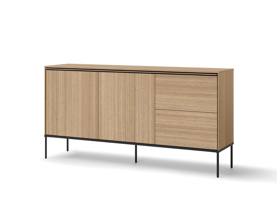 Komoda VISSO VI-04 167 cm - dąb linearny