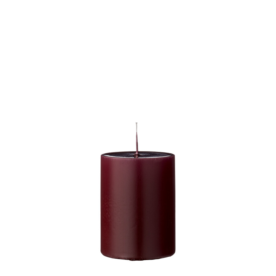 Świeca dekoracyjna ANJA 10 cm - bordowy