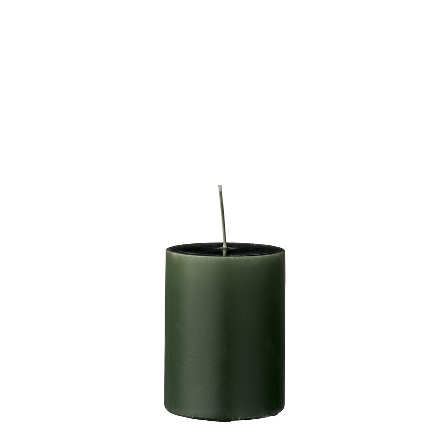Świeca dekoracyjna ANJA 10 cm - ciemny zielony
