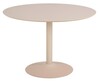 Stół okrągły IBIZA 110 cm - beżowy