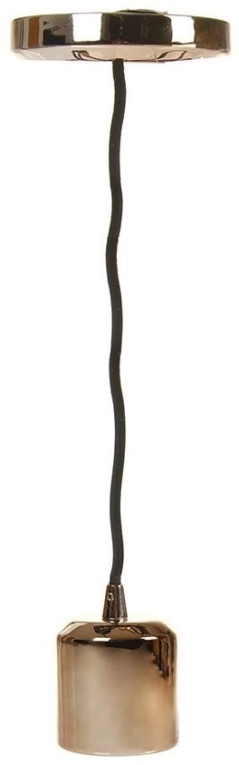 Lampa wisząca porcelanowe złota 7x7 cm