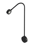 giętka oprawa, Häfele Loox5 LED 2034 12 V lampka nocna / lampka do czytania z wbudowaną ładowarką USB, przełącznikiem przyciskowym, 2 stopniami...